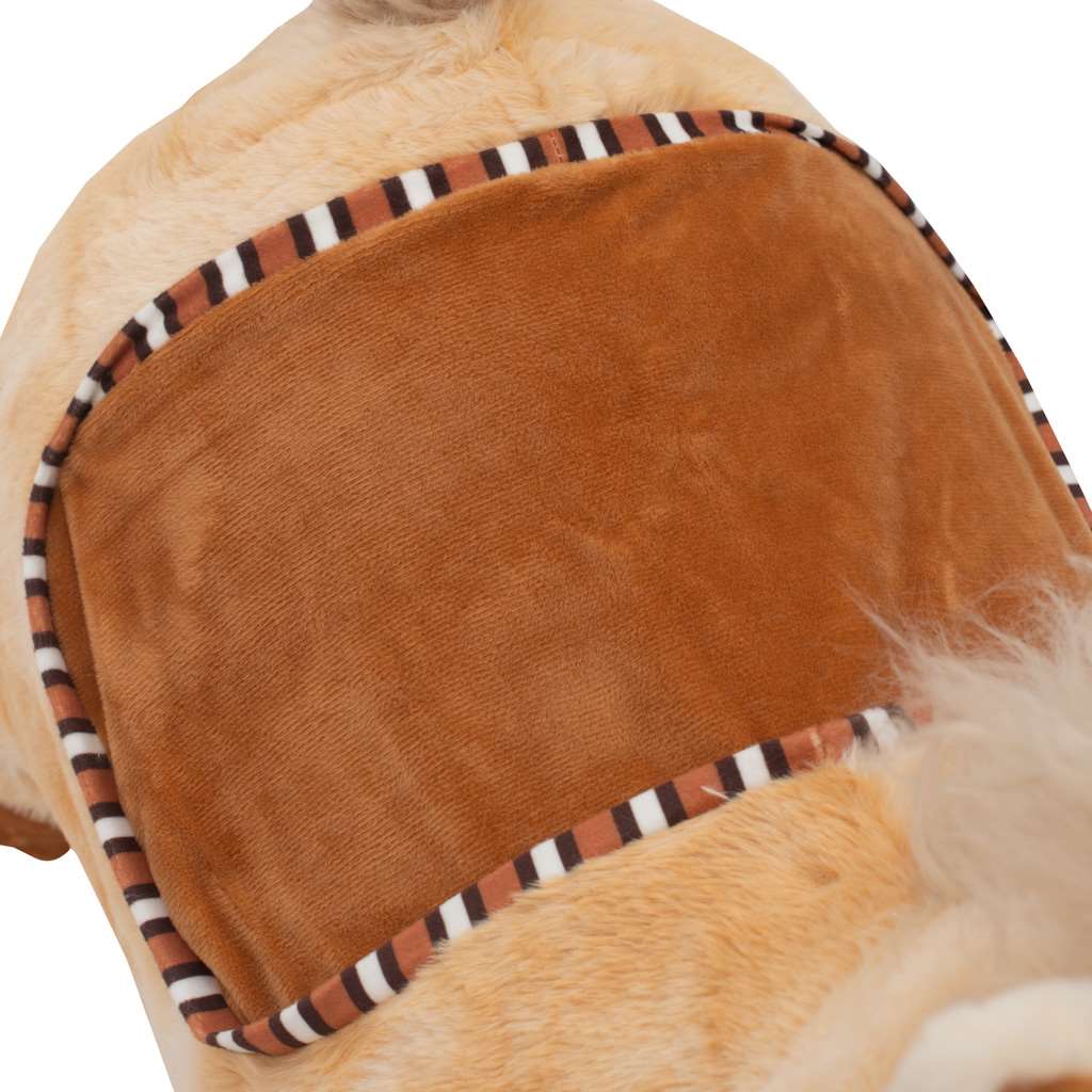 Pluche hobbeldier met geluid PlayTo paard