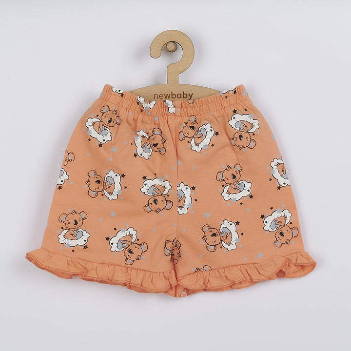 Kinderzomerpyjama New Baby Dream zalm, maat 68 (4-6 mnd)