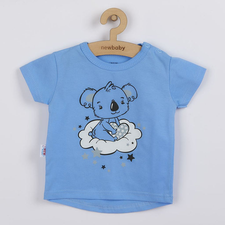 Kinderzomerpyjama New Baby Dream blauw, maat 74 (6-9 mnd)