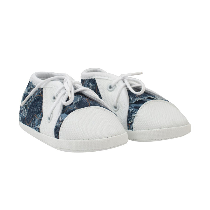 Baby sneakers New Baby blauw 0-3 mnd, maat 0-3 mnd