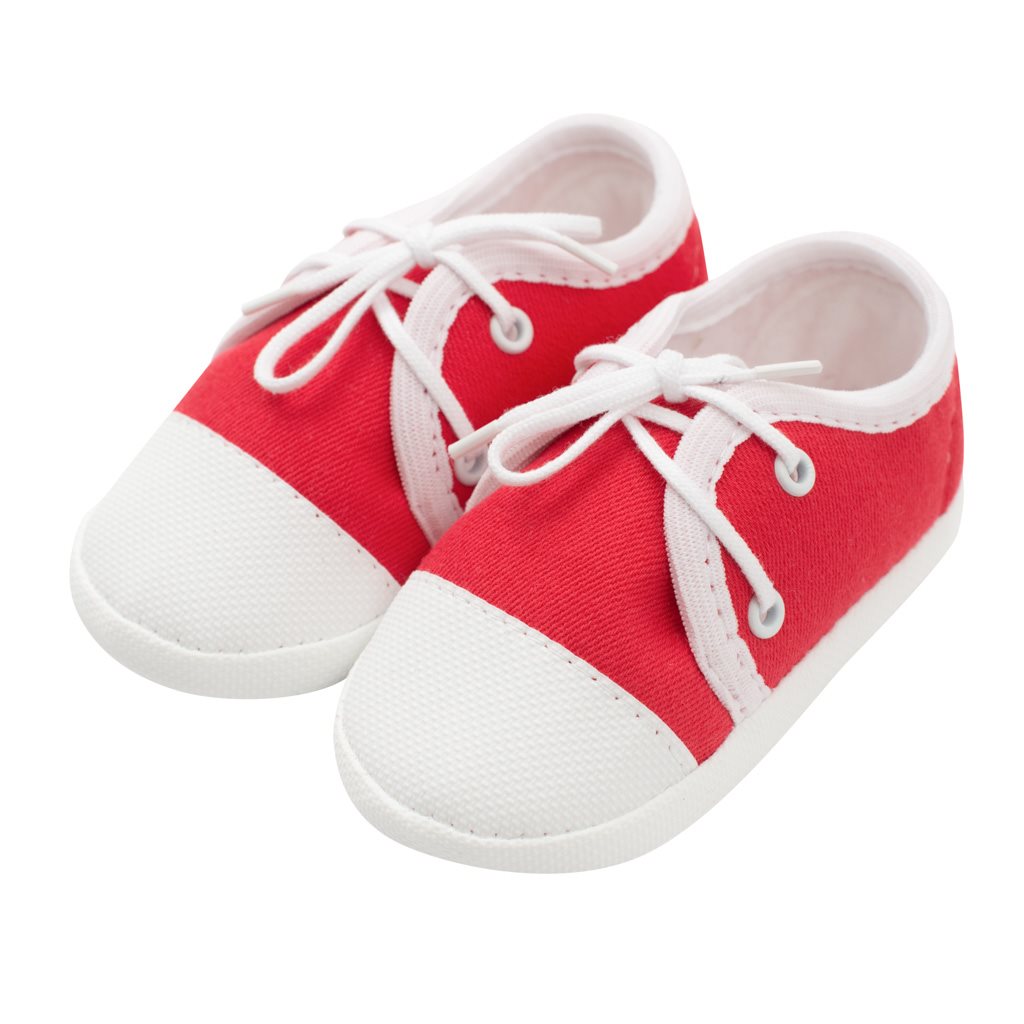 Baby sneakers New Baby rood 0-3 mnd, maat 0-3 mnd