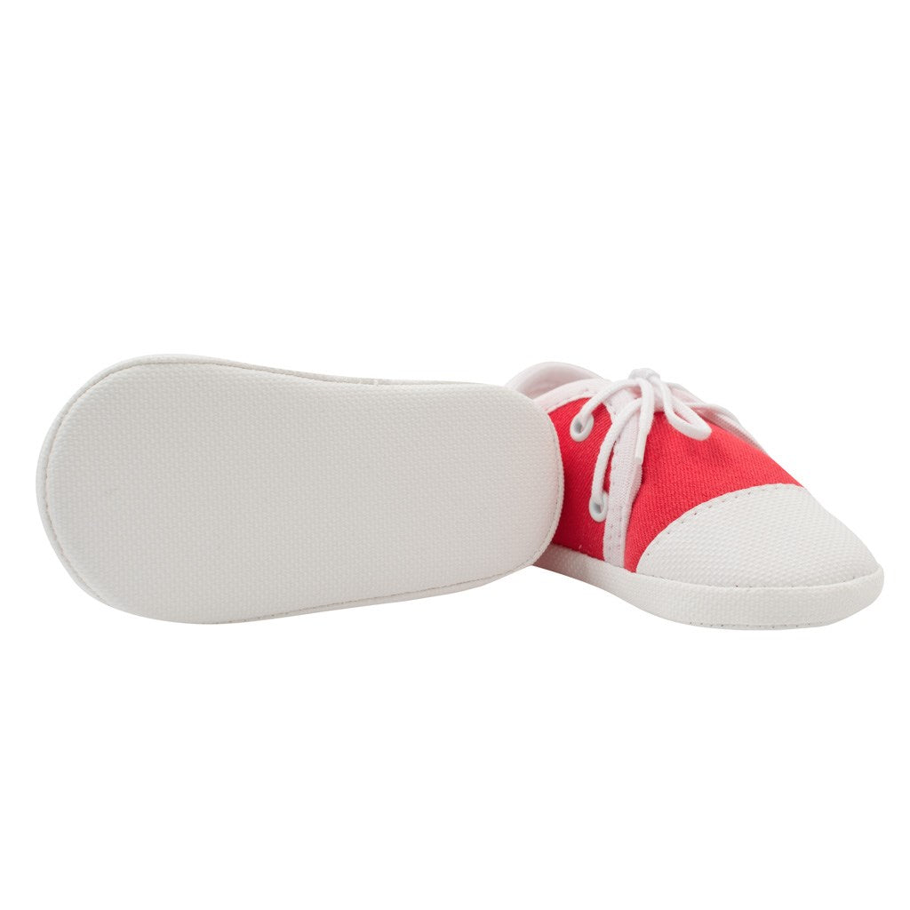 Baby sneakers New Baby rood 0-3 mnd, maat 0-3 mnd