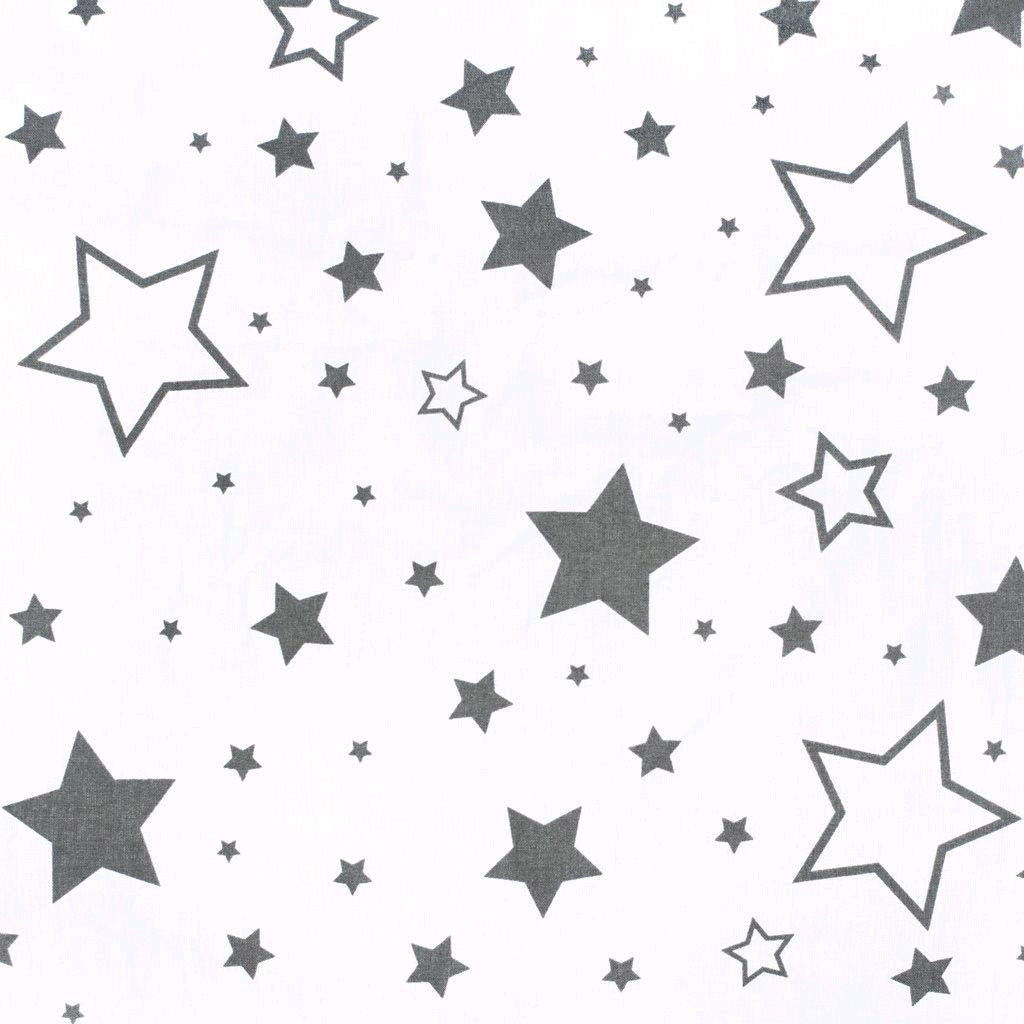 Voedingskussenhoes New Baby Stars grijs