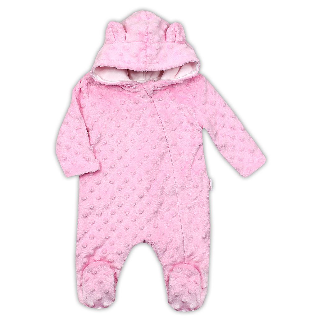 Baby boxpak van Minky Nicol Bubbles roze, maat 74 (6-9 mnd)