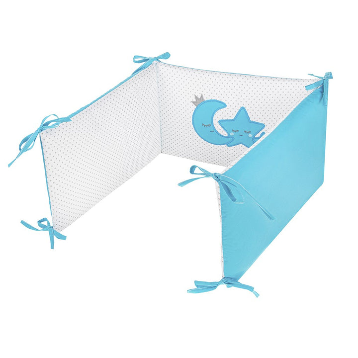 3-delig beddengoed Belisima Magic Stars 100/135 turquoise
