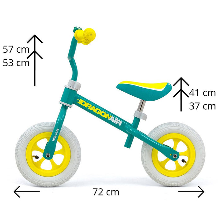 Milly Mally Dragon Air munt kinderfiets