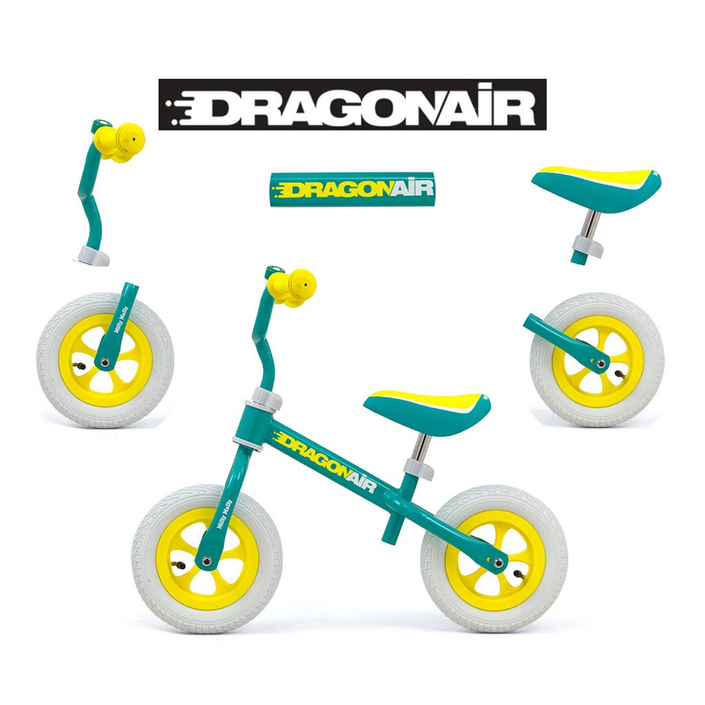 Milly Mally Dragon Air munt kinderfiets