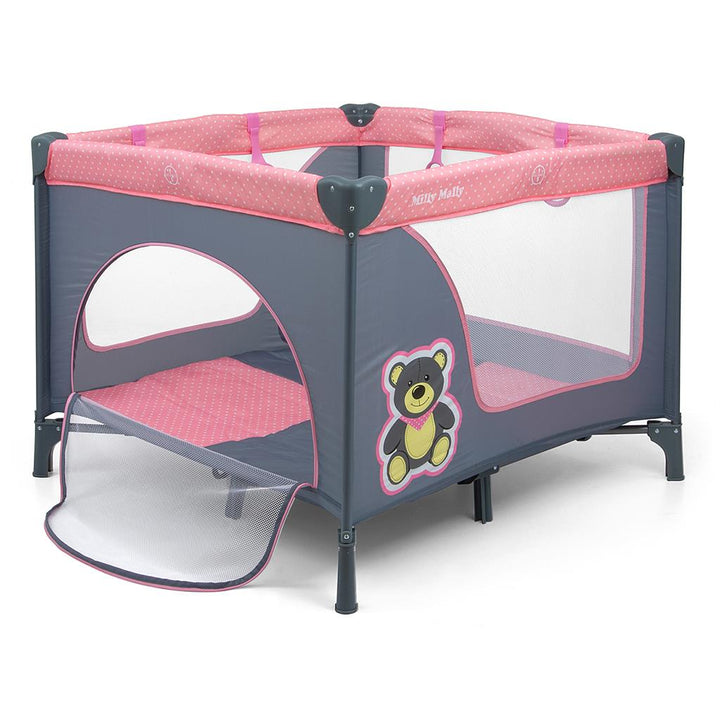 Milly Mally Fun roze beer opvouwbare box