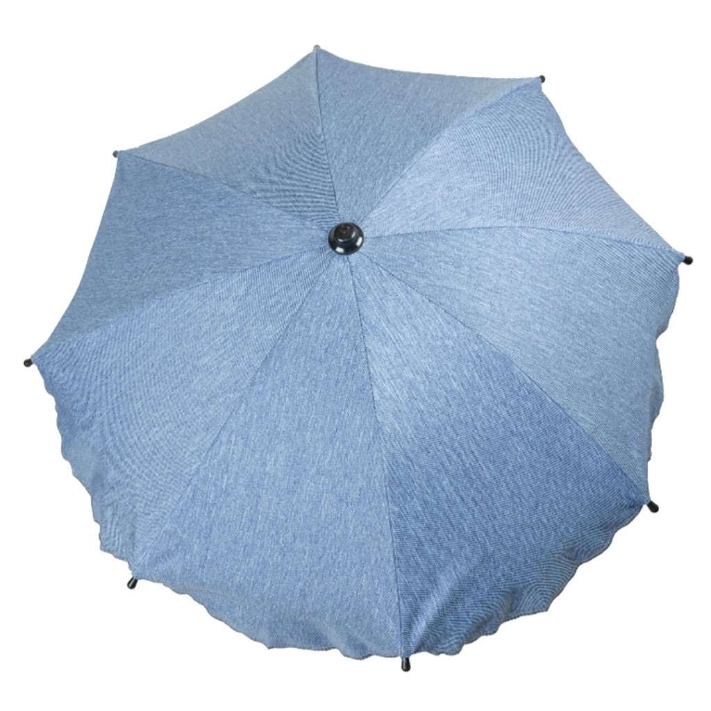 Kinderwagenparaplu Jeans blauw
