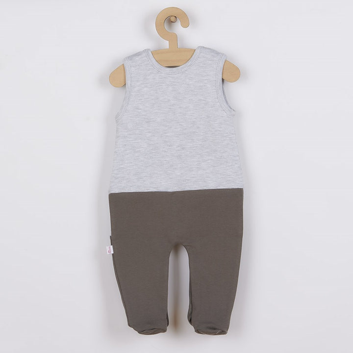 3-delige katoenen babyset Koala Birdy grijs, maat 80 (9-12 mnd)