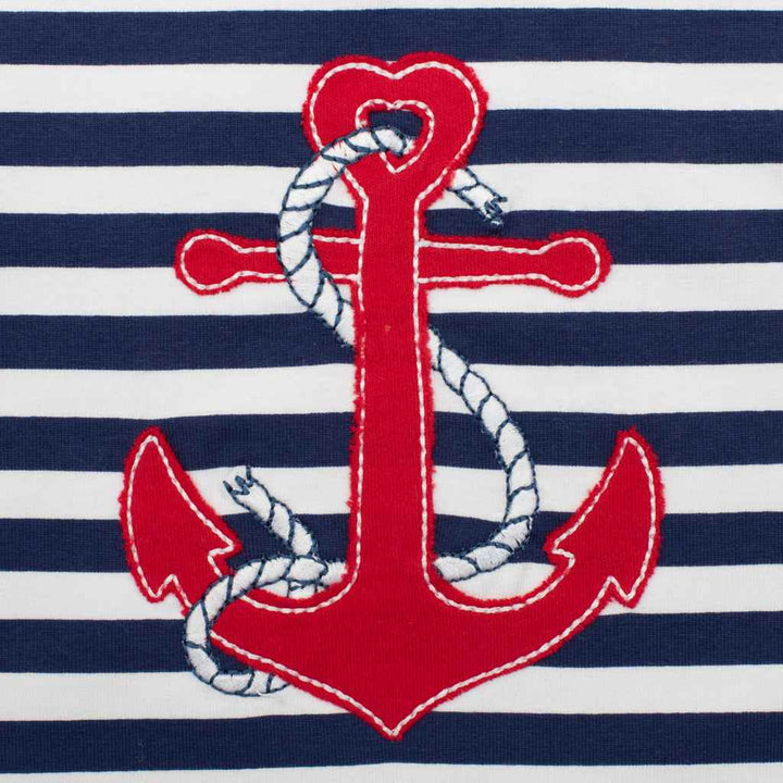 Meisjes zomerboxpak New Baby Marine, maat 56 (0-3 mnd)