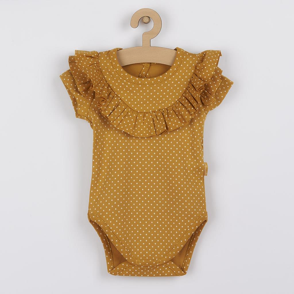 Katoenen baby body met korte mouwen Nicol Michelle, maat 62 (3-6 mnd)