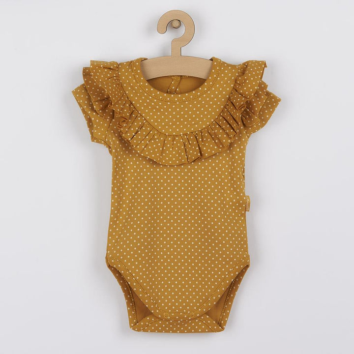 Katoenen baby body met korte mouwen Nicol Michelle, maat 62 (3-6 mnd)