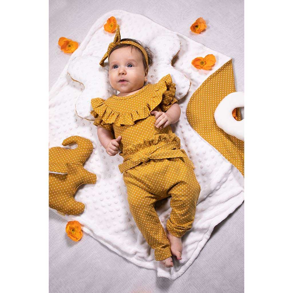 Katoenen baby body met korte mouwen Nicol Michelle, maat 62 (3-6 mnd)