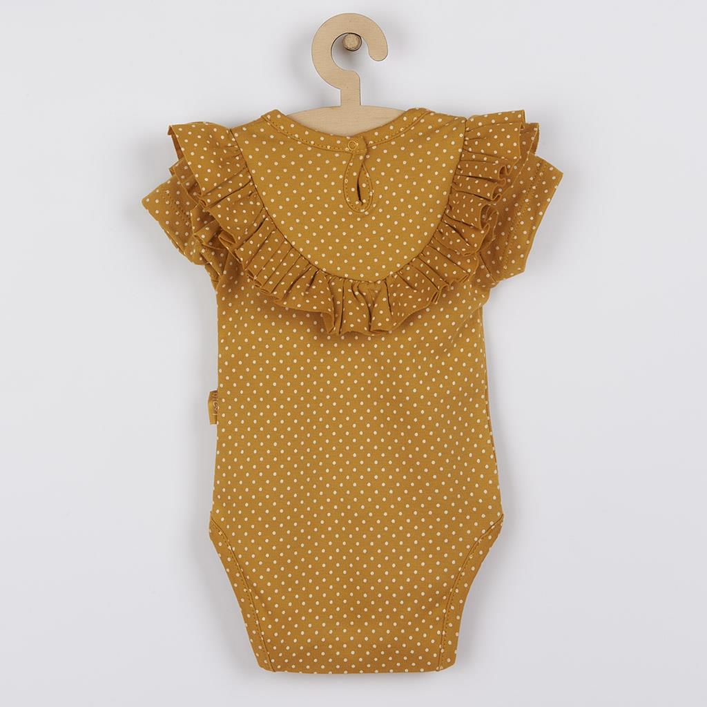 Katoenen baby body met korte mouwen Nicol Michelle, maat 74 (6-9 mnd)