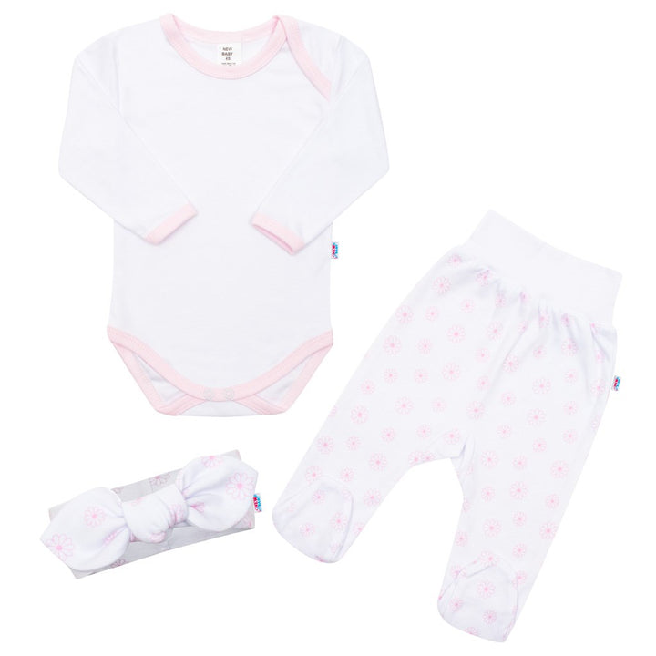 3-delige katoenen babyset New Baby Lili, maat 86 (12-18 mnd)