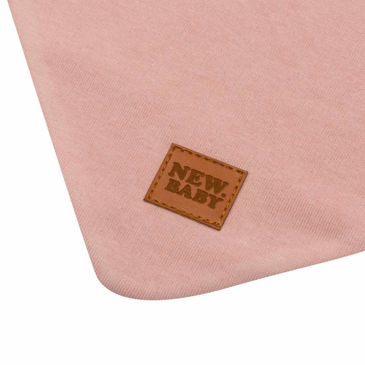 New Baby Favorite roze katoenen nekwarmer S, maat S