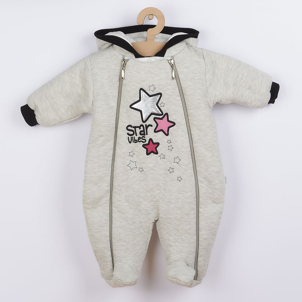 Koala Star Vibes babywinterboxpak met capuchon roze, maat 62 (3-6 mnd)