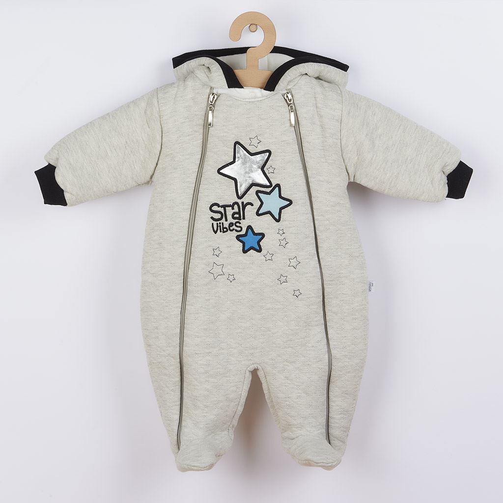 Koala Star Vibes babywinterboxpak met capuchon blauw, maat 68 (4-6 mnd)