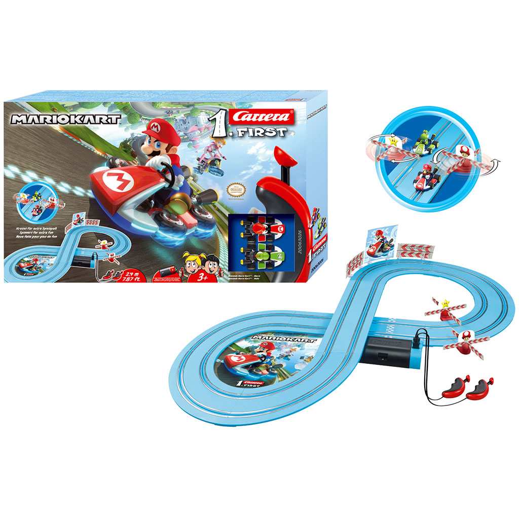Carrera FIRST Nintendo Mario Kart™ - Mario en Yoshi 2,4 m