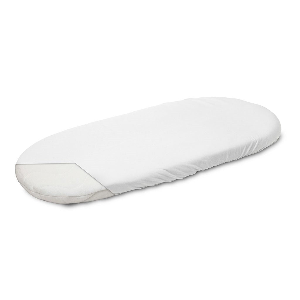 New Baby jersey kinderwagenlaken grijs 35x75 cm