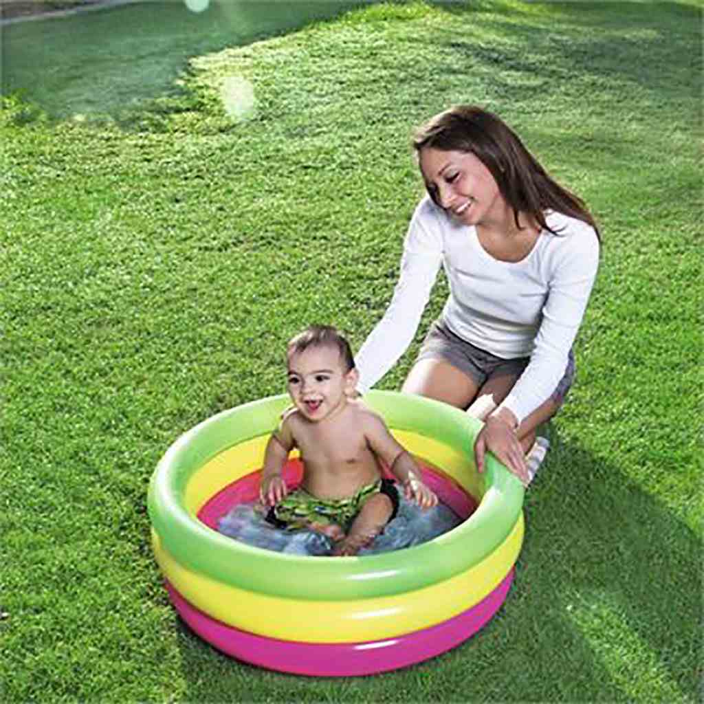 Bestway Mini opblaasbaar kinderzwembad 74x24 cm