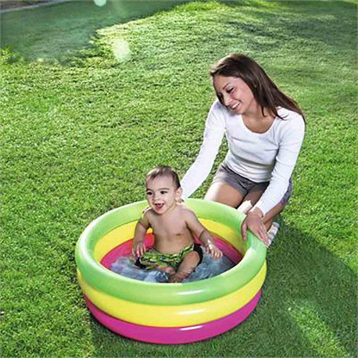 Bestway Mini opblaasbaar kinderzwembad 74x24 cm
