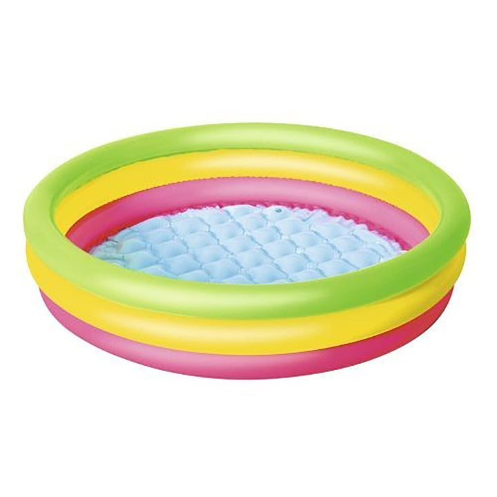 Opblaasbaar kinderzwembad Bestway 102x25 cm 3-kleurig