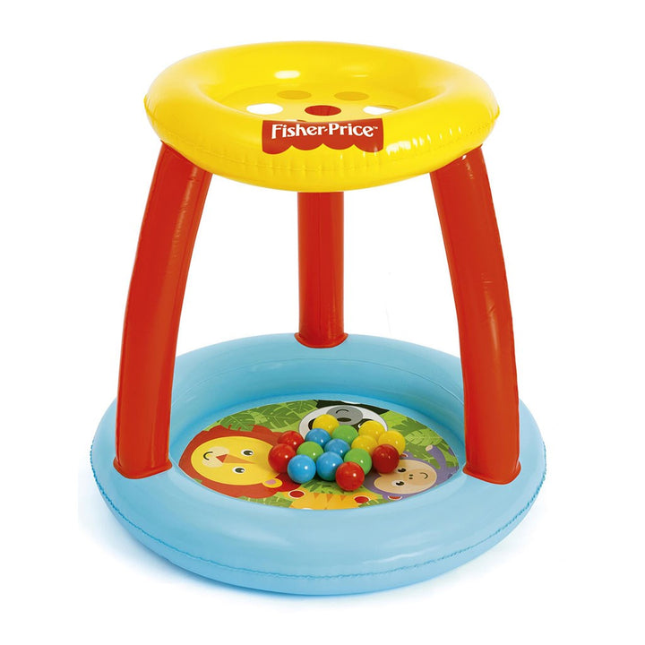 Opblaasbaar kinderspeelcentrum met gaten voor ballen Fisher Price