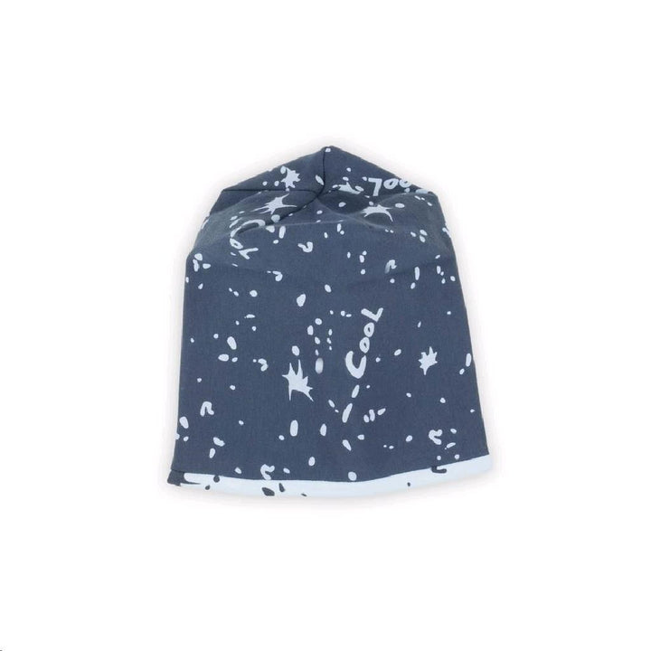 Babymutsje Nicol Max donker, maat 80/86