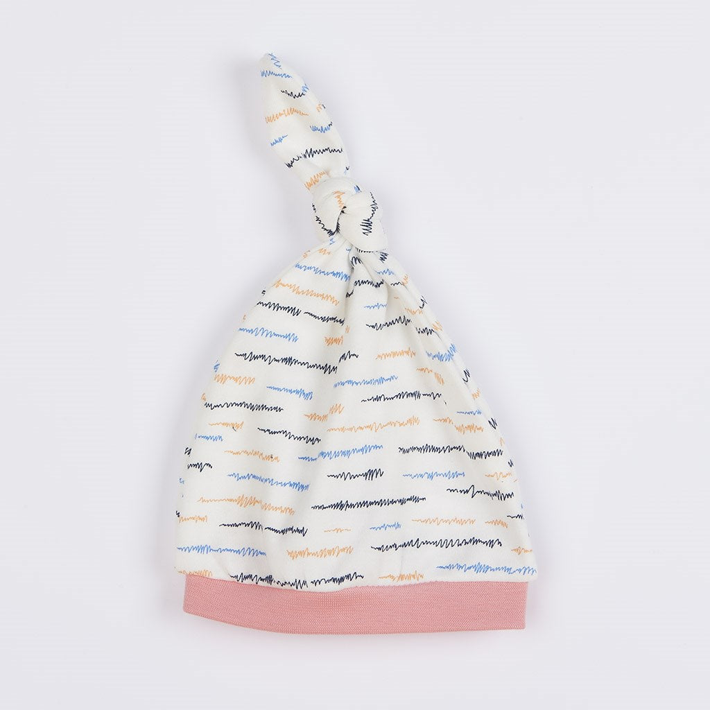 New Baby Summertime katoenen babymeisjesmutsje, maat 62 (3-6 mnd)