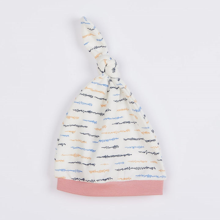 New Baby Summertime katoenen babymeisjesmutsje, maat 62 (3-6 mnd)