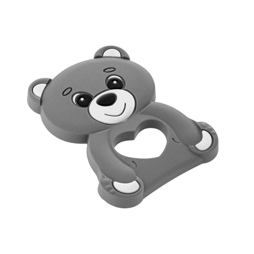 Baby siliconen bijtring Akuku Teddybeer