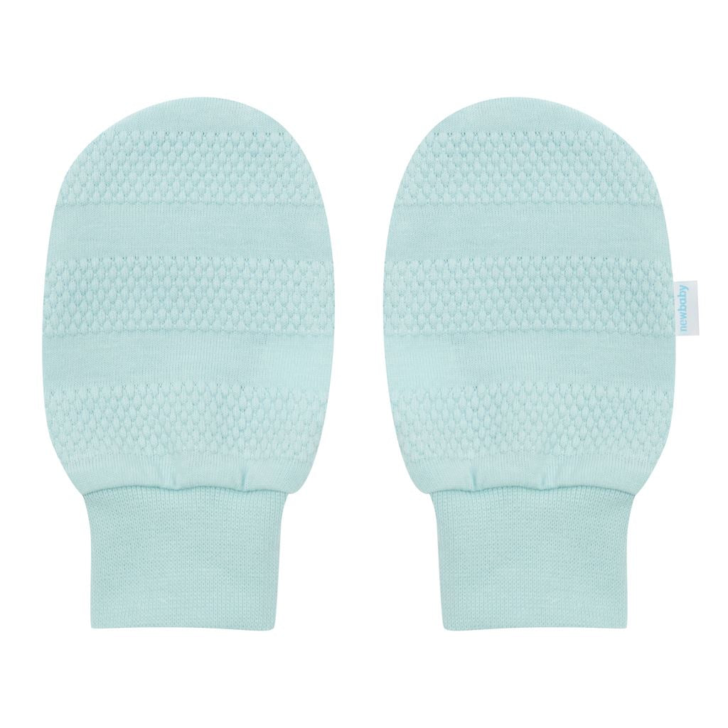 7-delige kraambabyset New Baby I AM blauw, maat 62 (3-6 mnd)