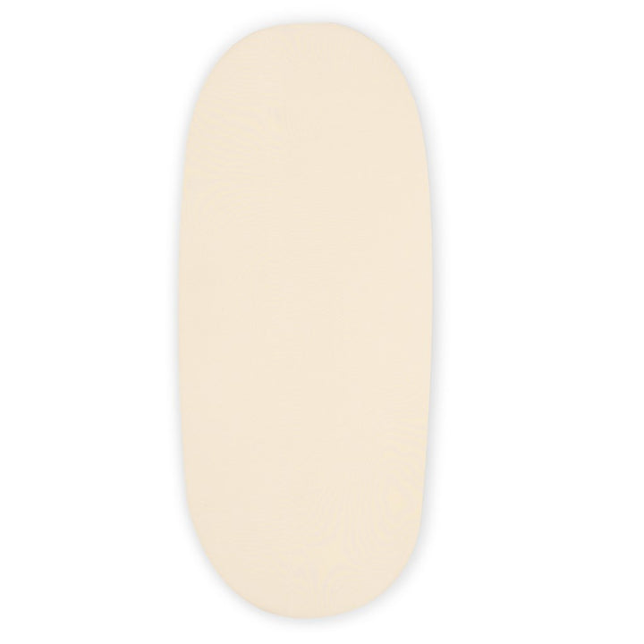 Jersey laken voor kinderwagen New Baby crème 35x75 cm