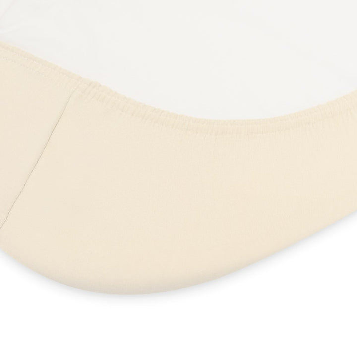Jersey laken voor kinderwagen New Baby crème 35x75 cm