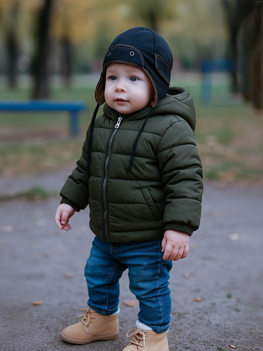 Lente-babymutsje New Baby Special One zwart, maat 74 (6-9 mnd)