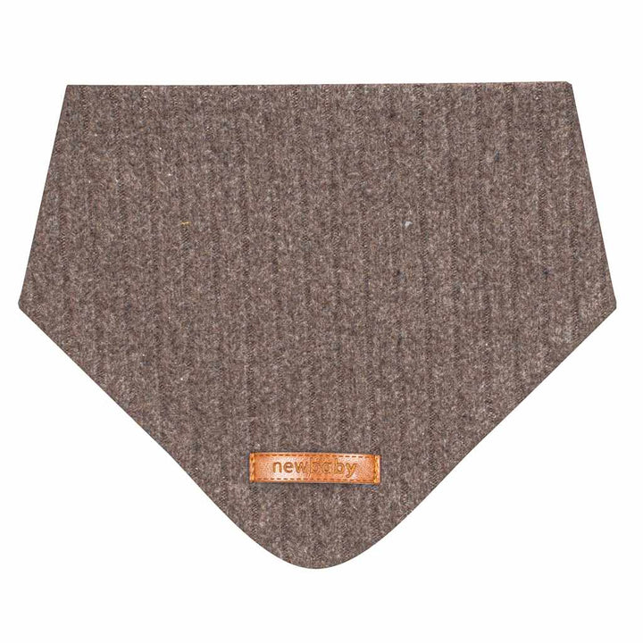 Herfst-babymutsje met nekwarmer New Baby Special One bruin, maat 74 (6-9 mnd)
