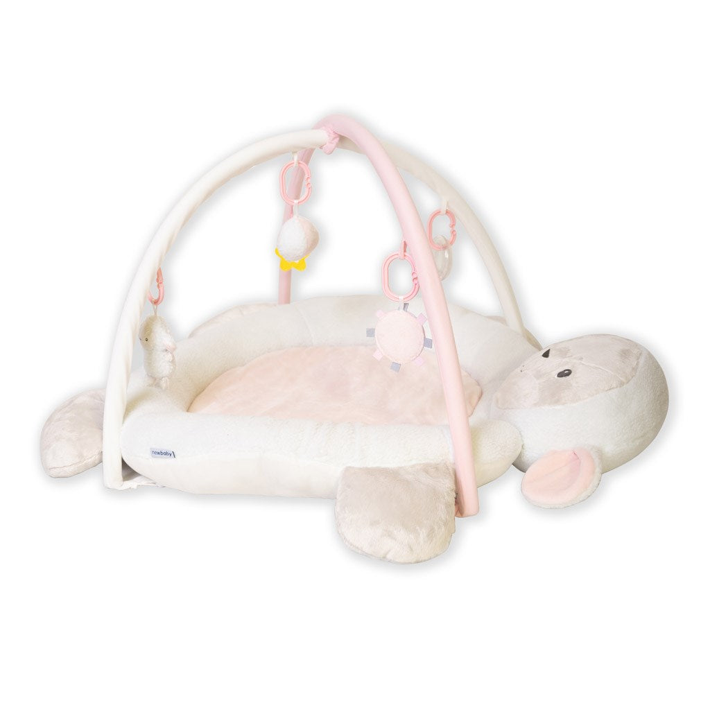Luxe pluche speeldeken New Baby Schaap