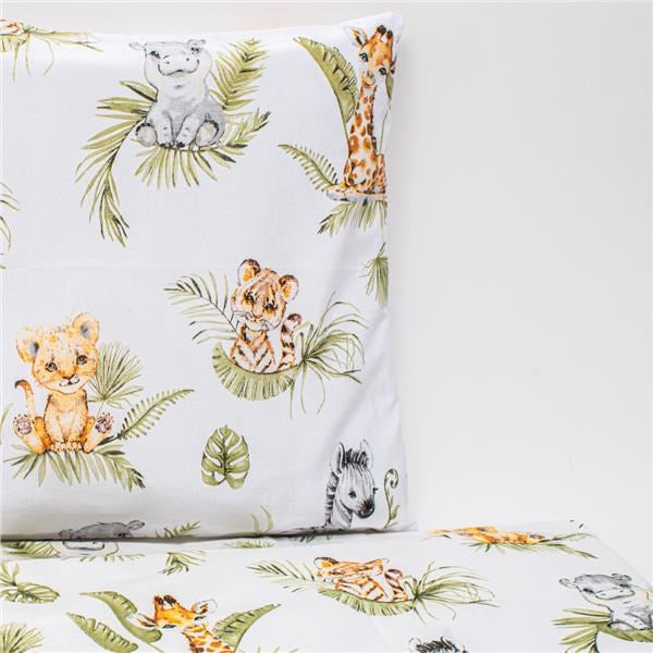 3-delig beddengoed New Baby 100/135 cm Jungle