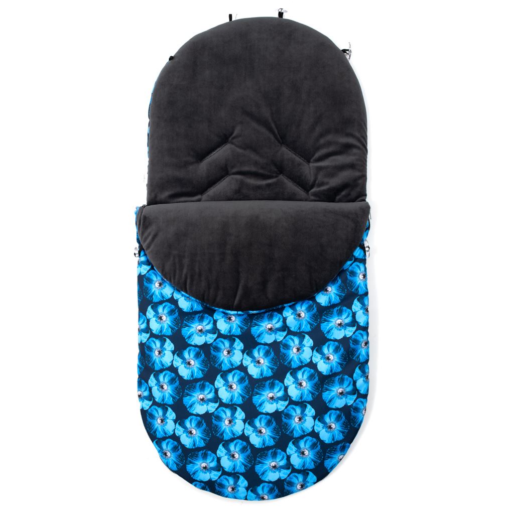 New Baby babyvoetenzak blauw