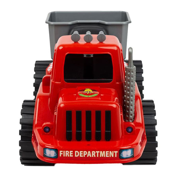 Kinderbrandweerloopauto BAYO HASICI 70 cm rood