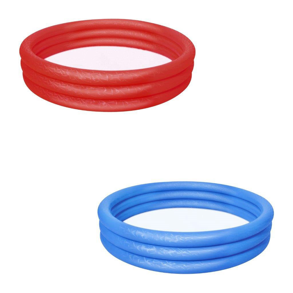 Opblaasbaar kinderzwembad Bestway 183x33 cm rood