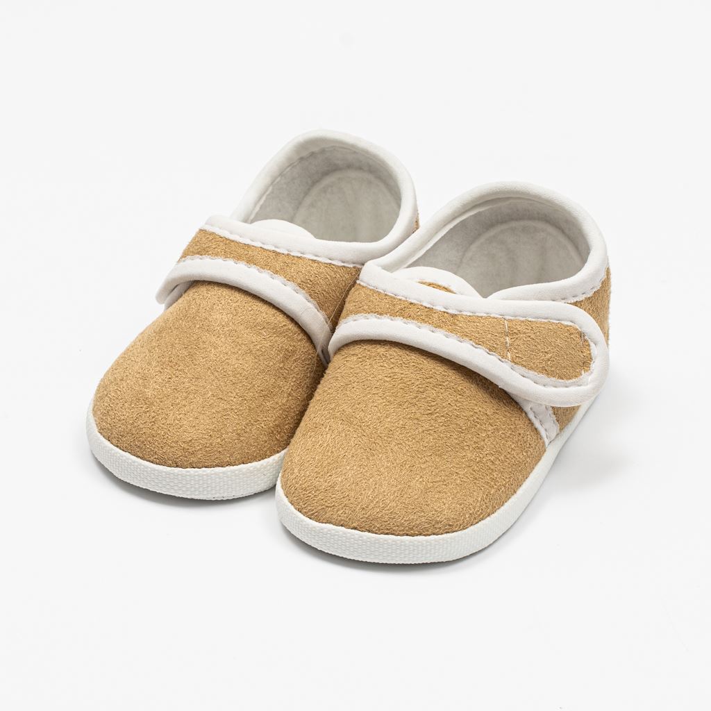 Babyslofjes New Baby bruin 0-3 mnd, maat 116/122