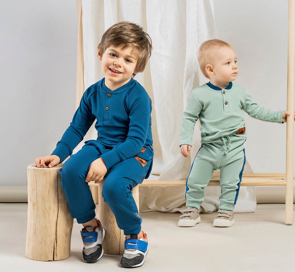 Katoenen baby-T-shirt Nicol Ivo groen, maat 80 (9-12 mnd)