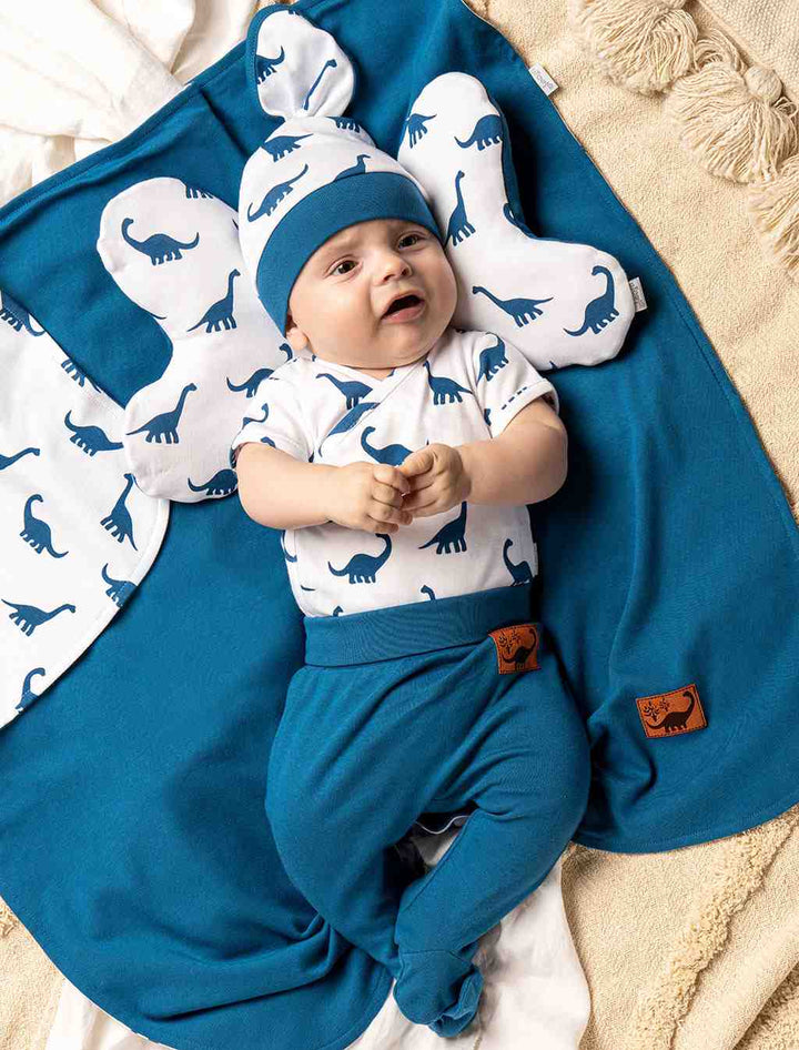 Katoenen baby muts-sjaal Nicol Ivo, maat 80/86
