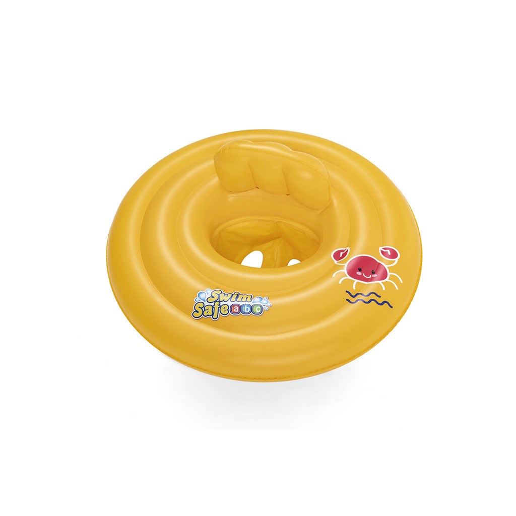Bestway Swim Safe Step A 69 cm opblaasbare zitring voor de allerkleinsten