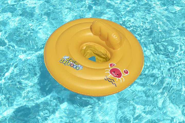 Bestway Swim Safe Step A 69 cm opblaasbare zitring voor de allerkleinsten
