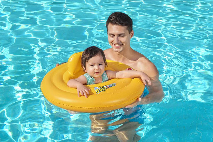 Bestway Swim Safe Step A 69 cm opblaasbare zitring voor de allerkleinsten