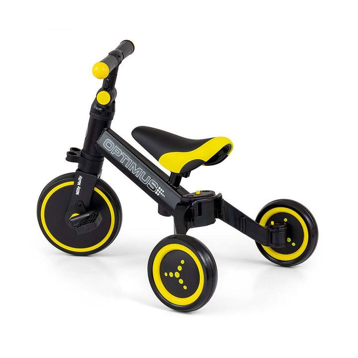 Milly Mally Optimus 3-in-1 driewieler zwart